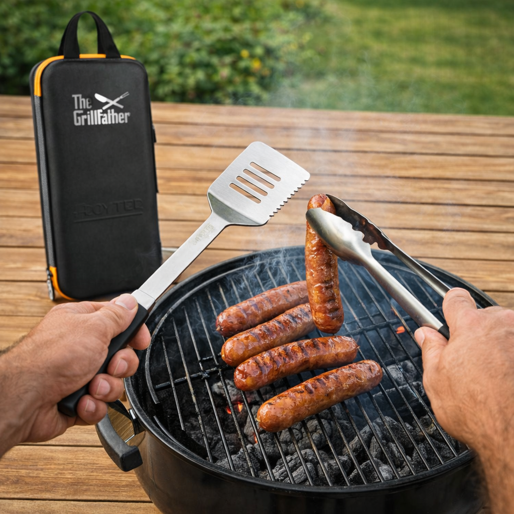 GrillKing Set – zestaw do grilla w eleganckim etui | Gotowy prezent - obrazek 3